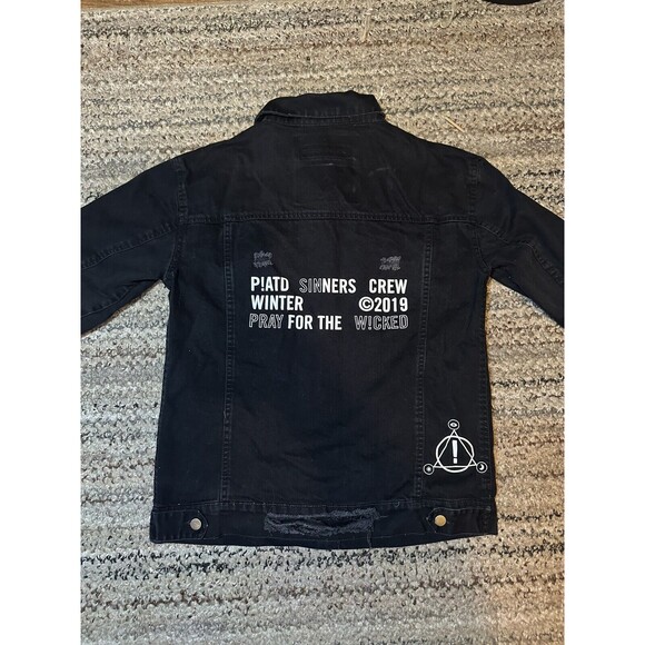 Panic! At The Disco Winter 2019 Pray For The Wicked Tour Jacket in Black Size M - Picture 3 of 5